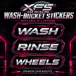 Wash-Bucket Stickers Available in 3 options: