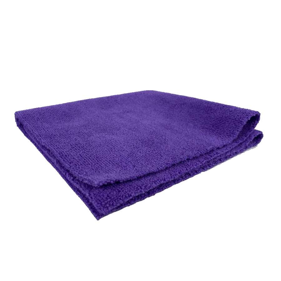 Microfiber Towel Edgeless – 290GSM  Size: 40 cm x 40 cm Purple