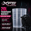 Wash Bucket with  incl: Dirt Guard